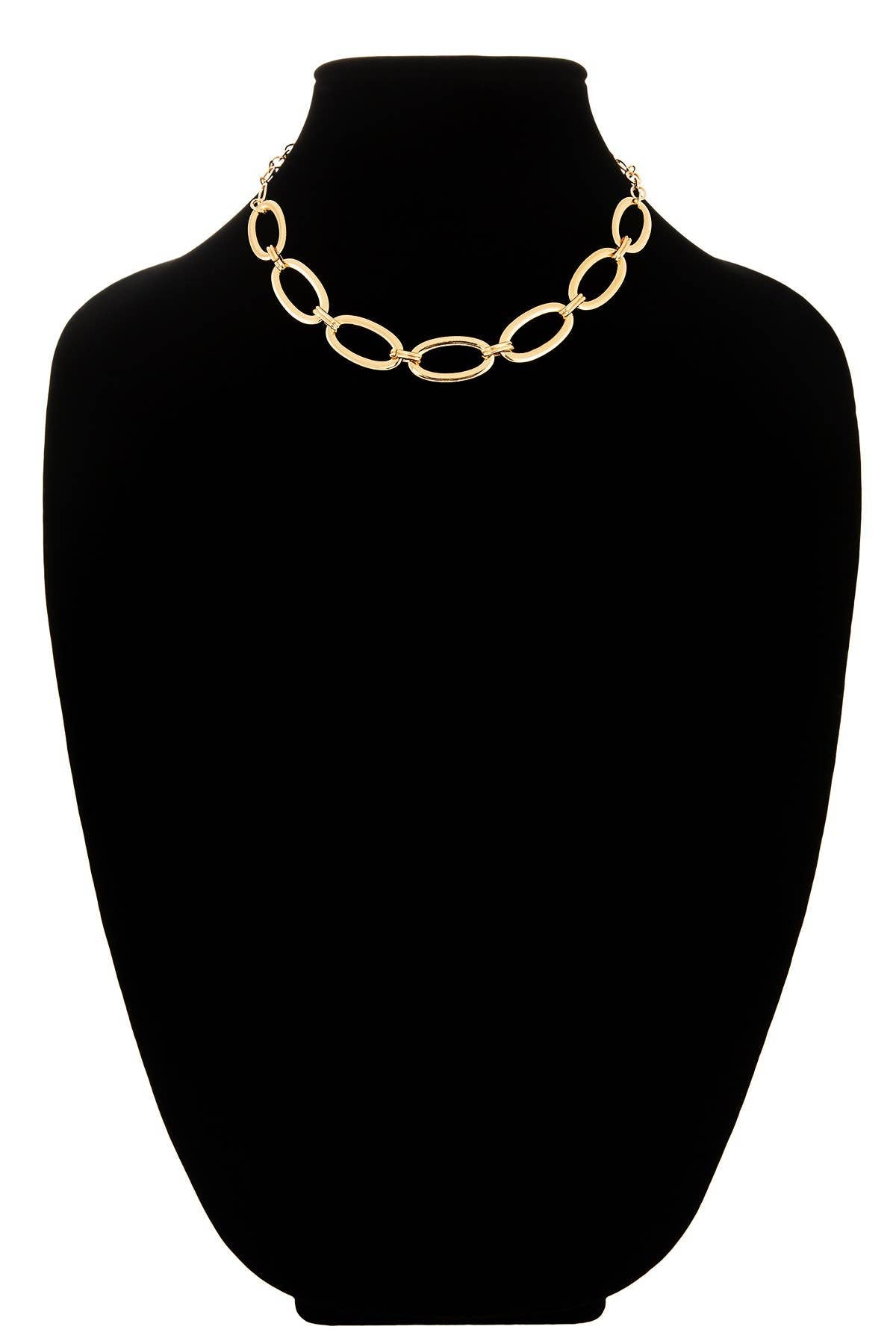 Oval Link Necklace