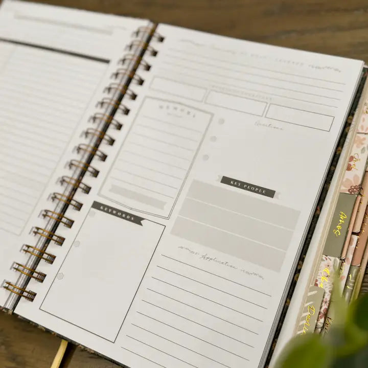 Bible Study Journal Verse Mapping Joutnal