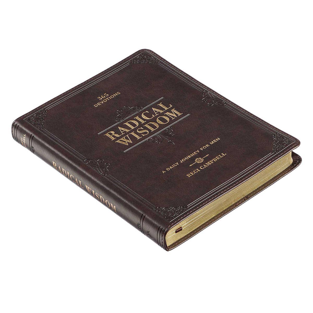 Men's Devotional Radical Wisdom Faux Leather