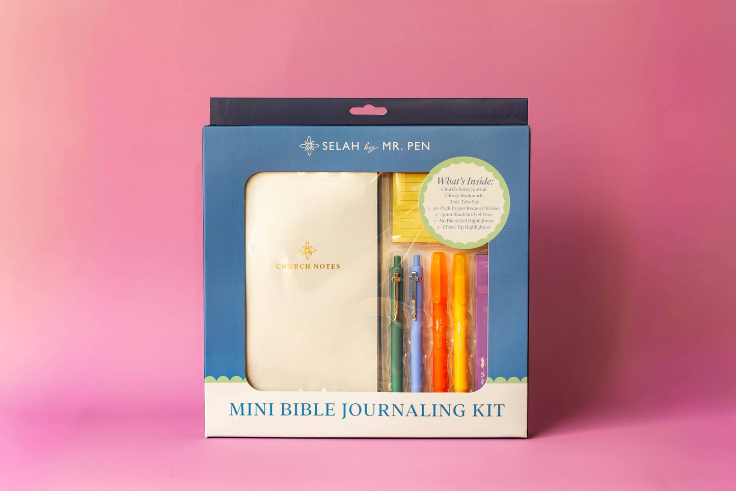 Mini Bible Journaling Kit with Church Notes Journal