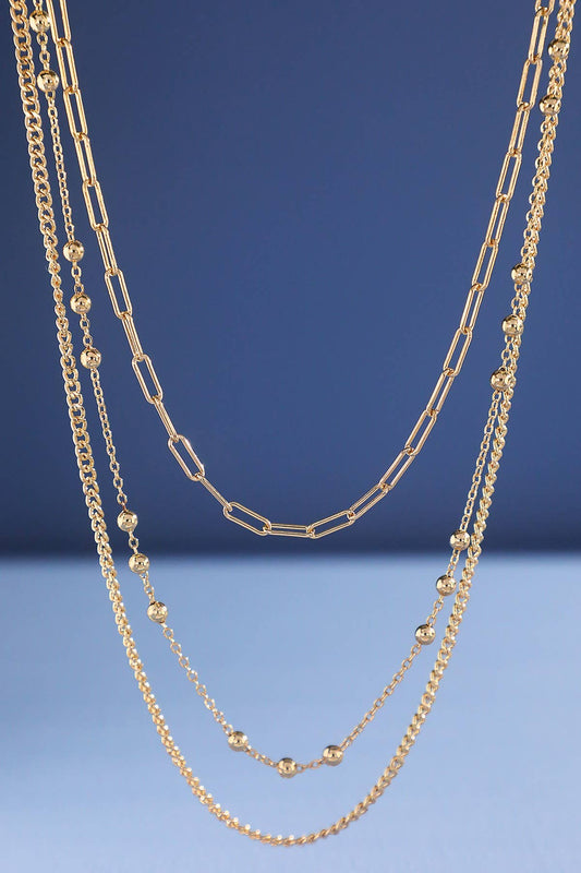 Layered Gold Necklace
