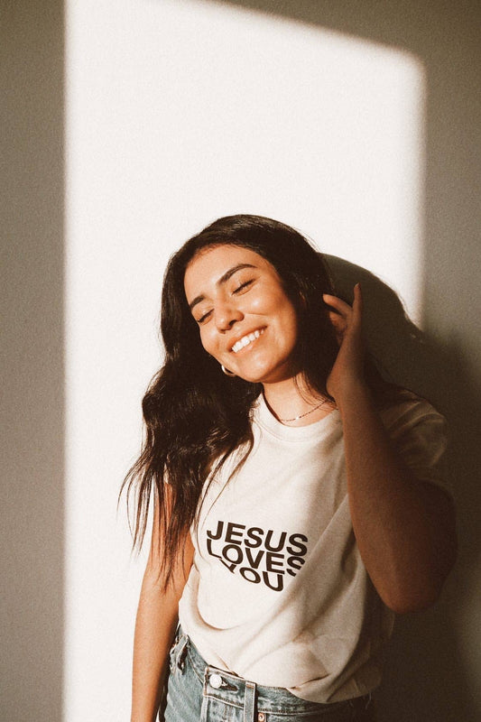 Sand Tan Logo Tee