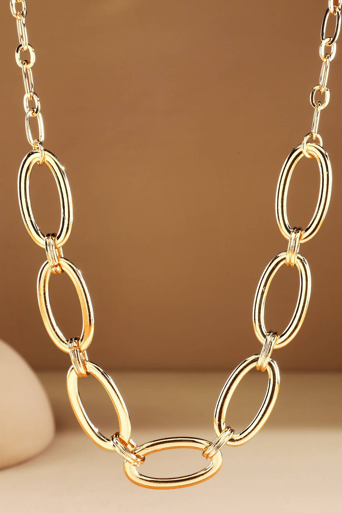 Oval Link Necklace