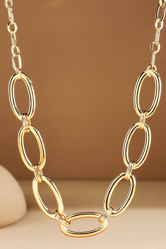 Oval Link Necklace