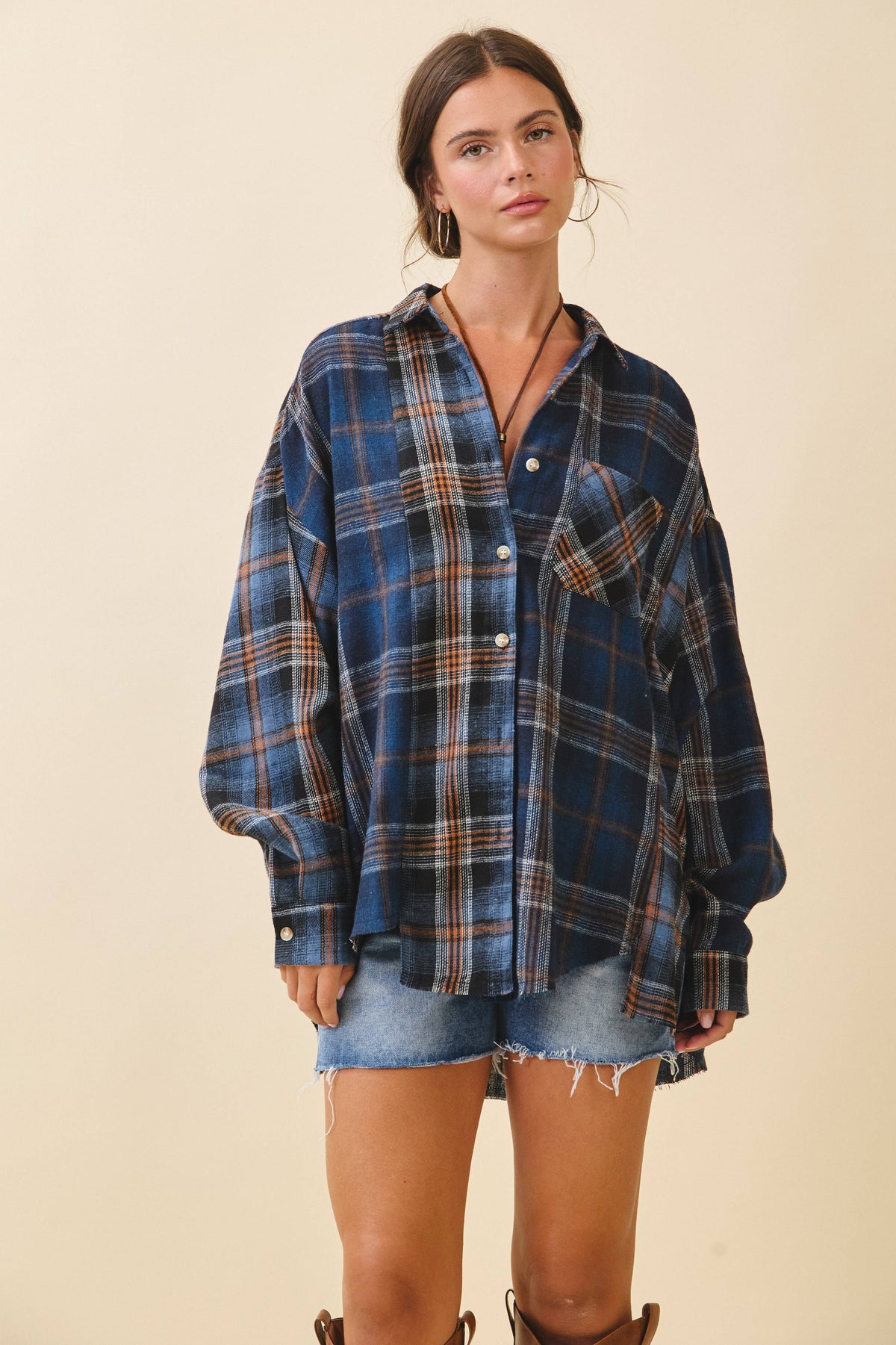 Plaid Flannel Shirt