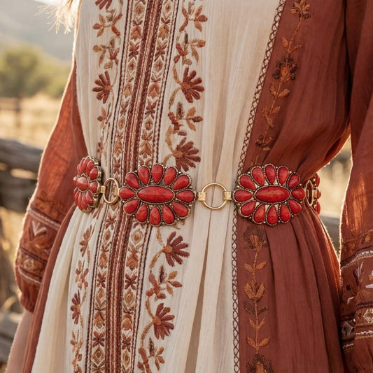 Blossom Cluster Chain Belt