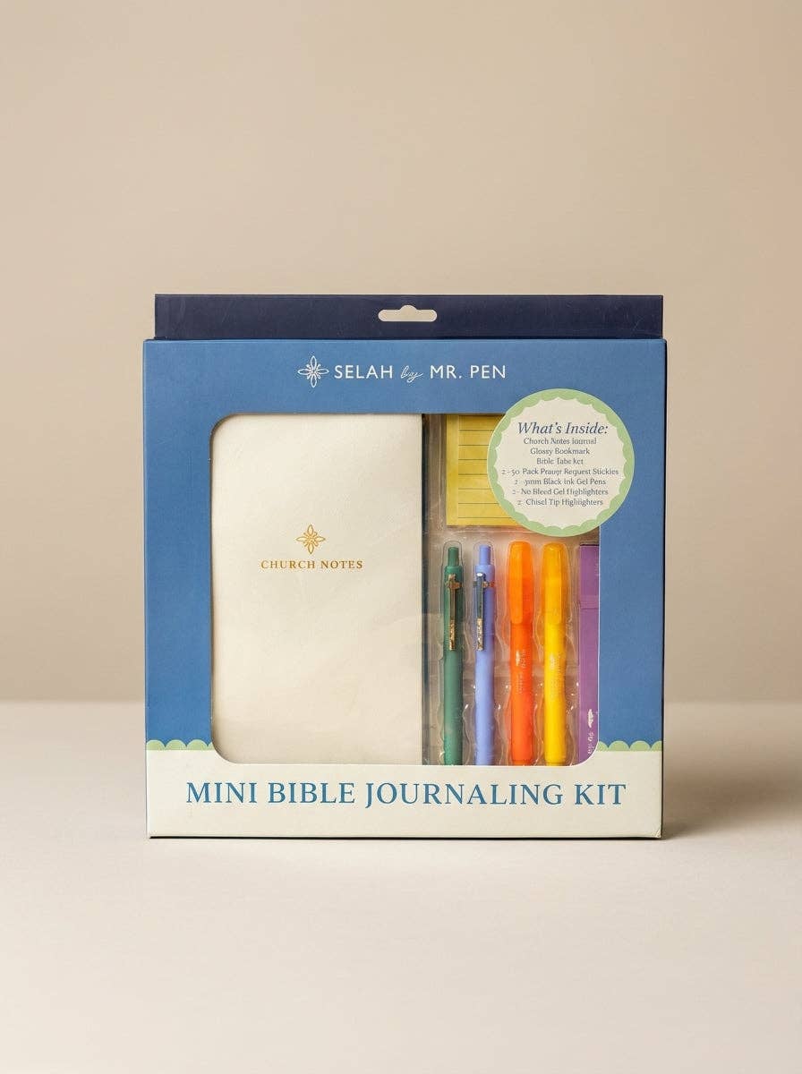 Mini Bible Journaling Kit with Church Notes Journal