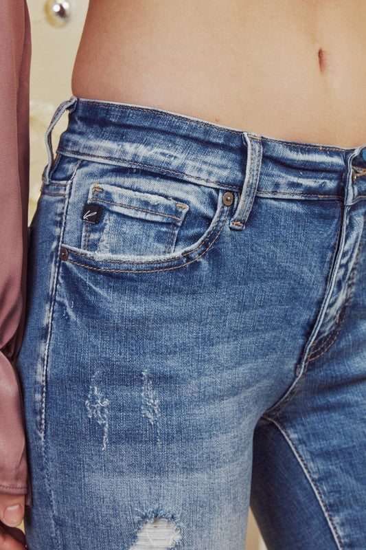 KanCan Hem Detail Skinny Jeans