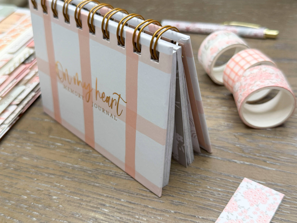 Plaid Scripture Verse Memory Journal