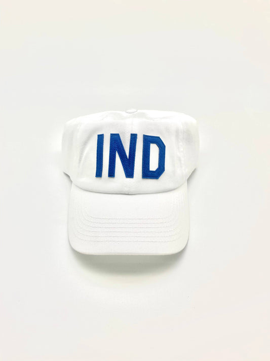 IND - Indianapolis, IN Hat: White