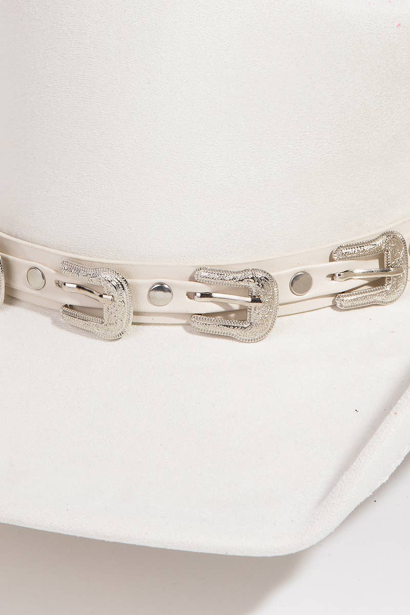 Belt Strap Cowboy Hat: IV