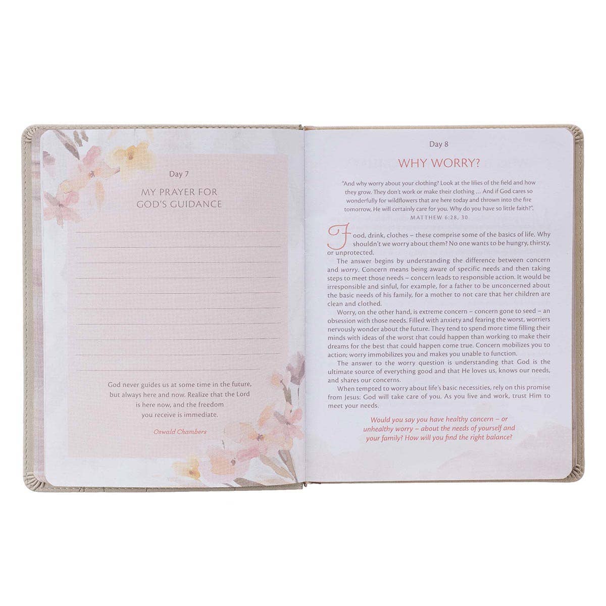 Devotional My Quiet Time Faux Leather