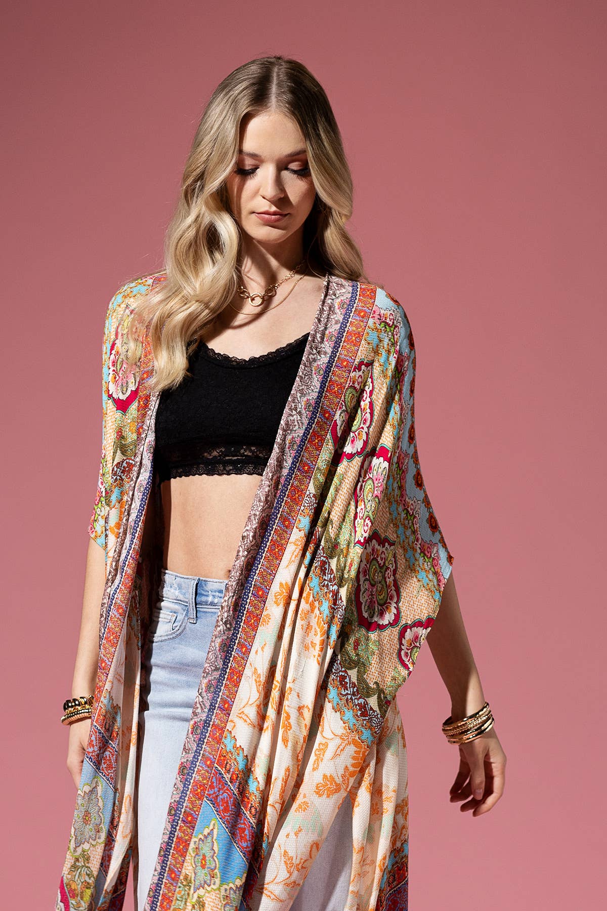 Long Fringe Cardigan