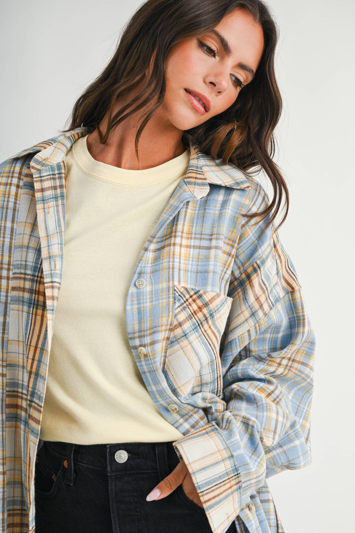 Plaid Flannel Shirt