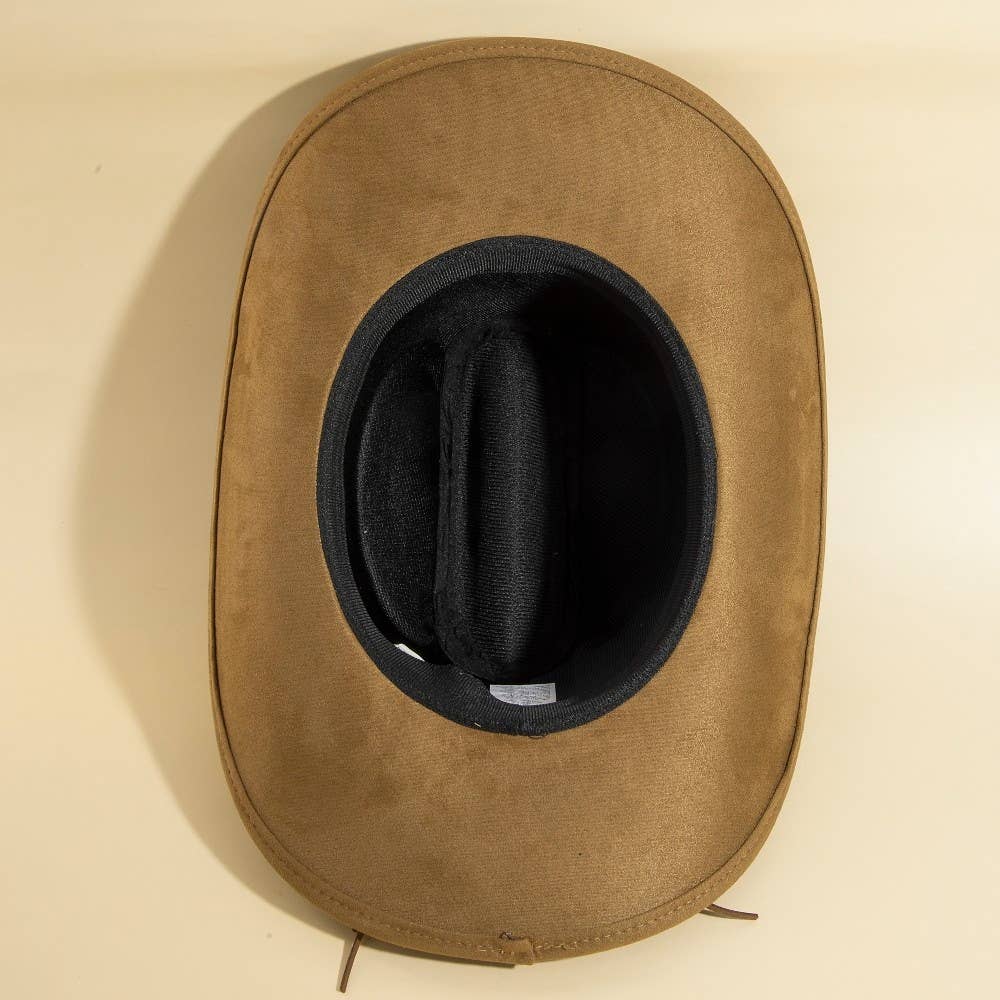 Round Concho Disc Belt Western Cowboy Hat