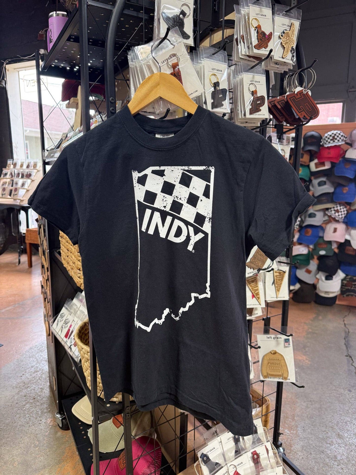 Unisex Indy Race Tee - Vintage Vibes