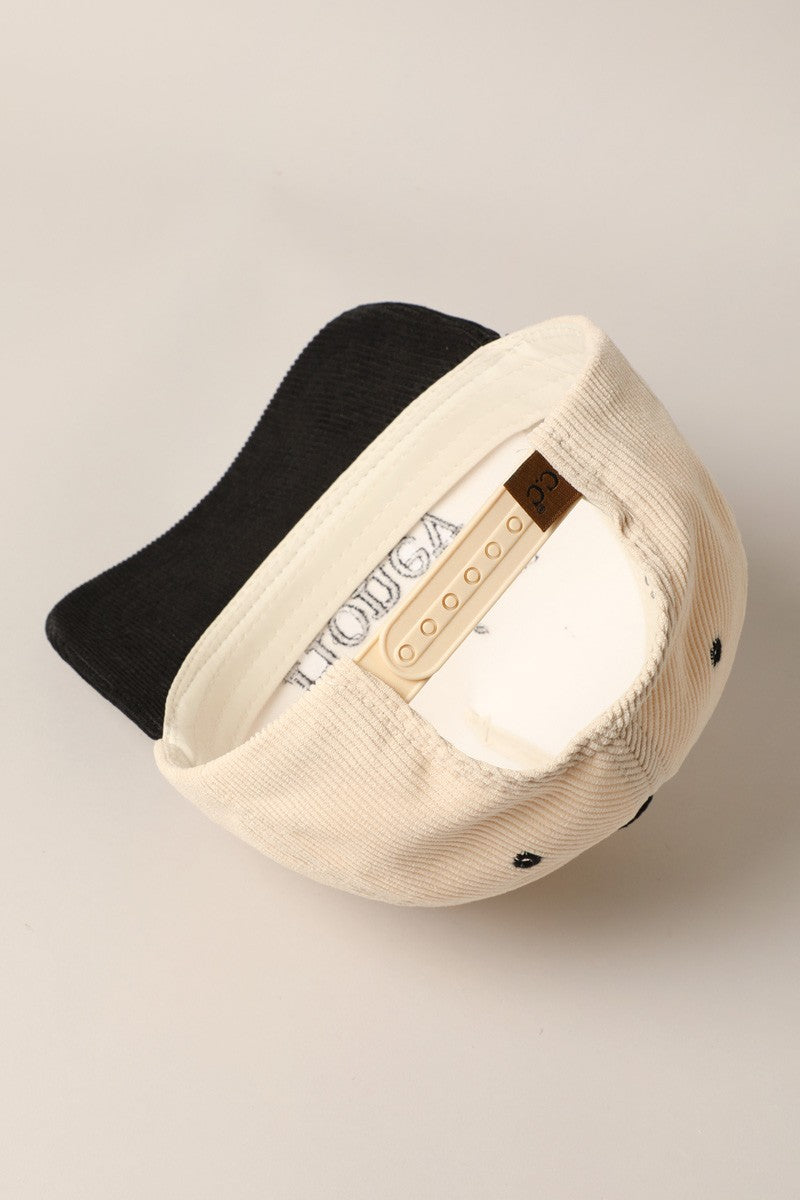 American Honey Corduroy Trucker Hat