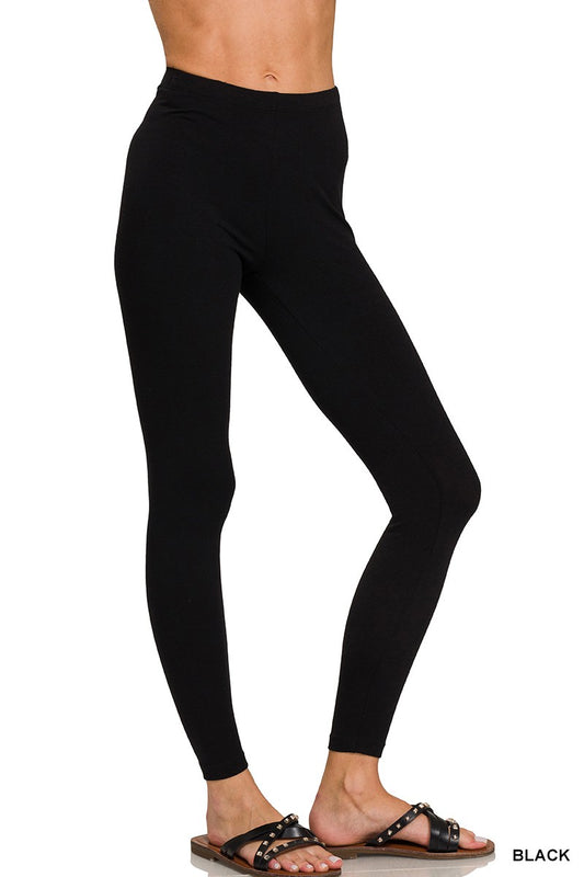 Black Full Length Legging