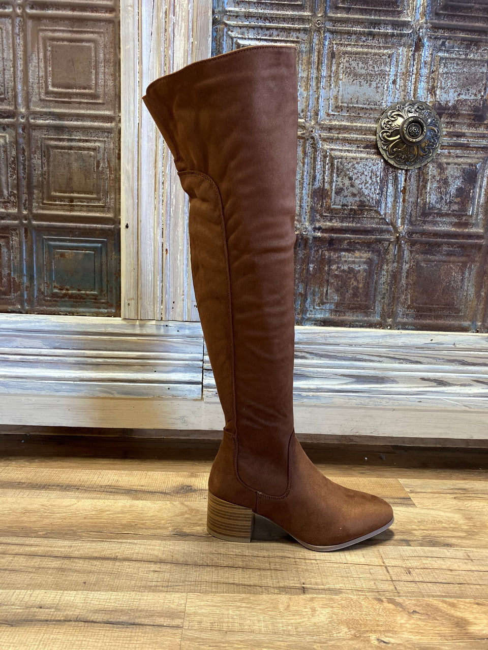 Sepia Knee High Boots