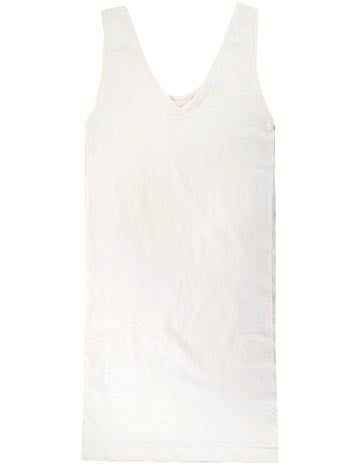 Long Wide Strap Reversible Cami Ivory