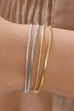 Josslyn Stainless Steel Layered Bracelet