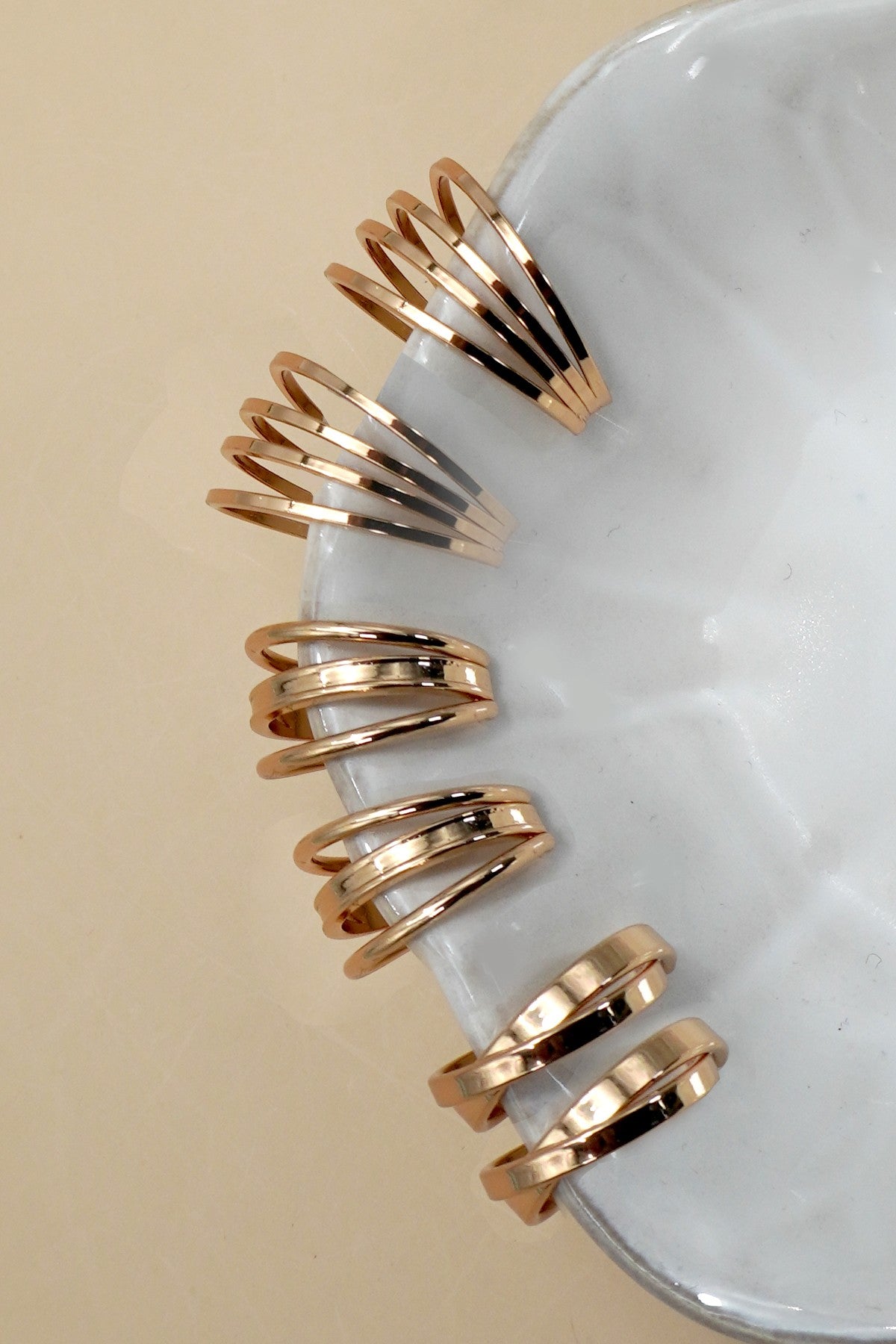 Josslyn Trio Gold Hoops