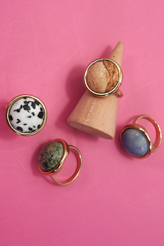 Natural Stone Ring