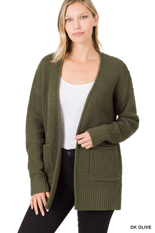 Olive Cardigan