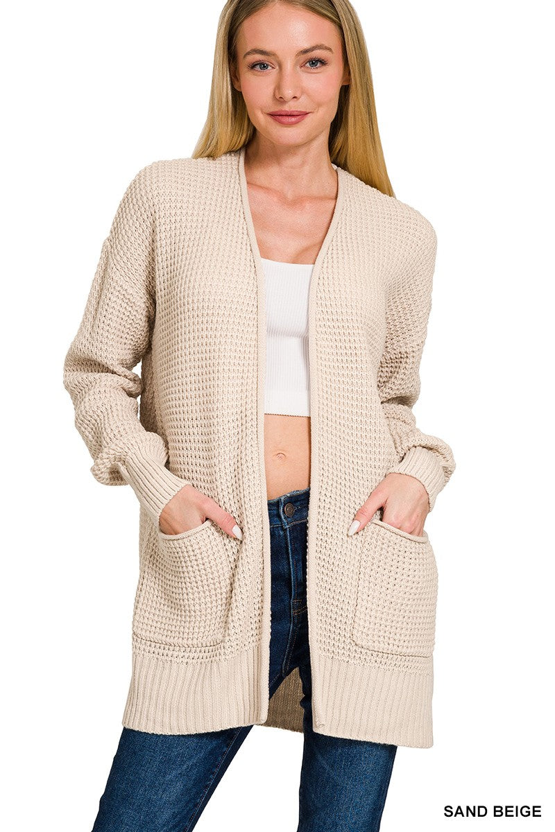 Sand Beige Cardigan