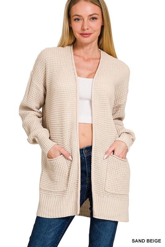 Sand Beige Cardigan