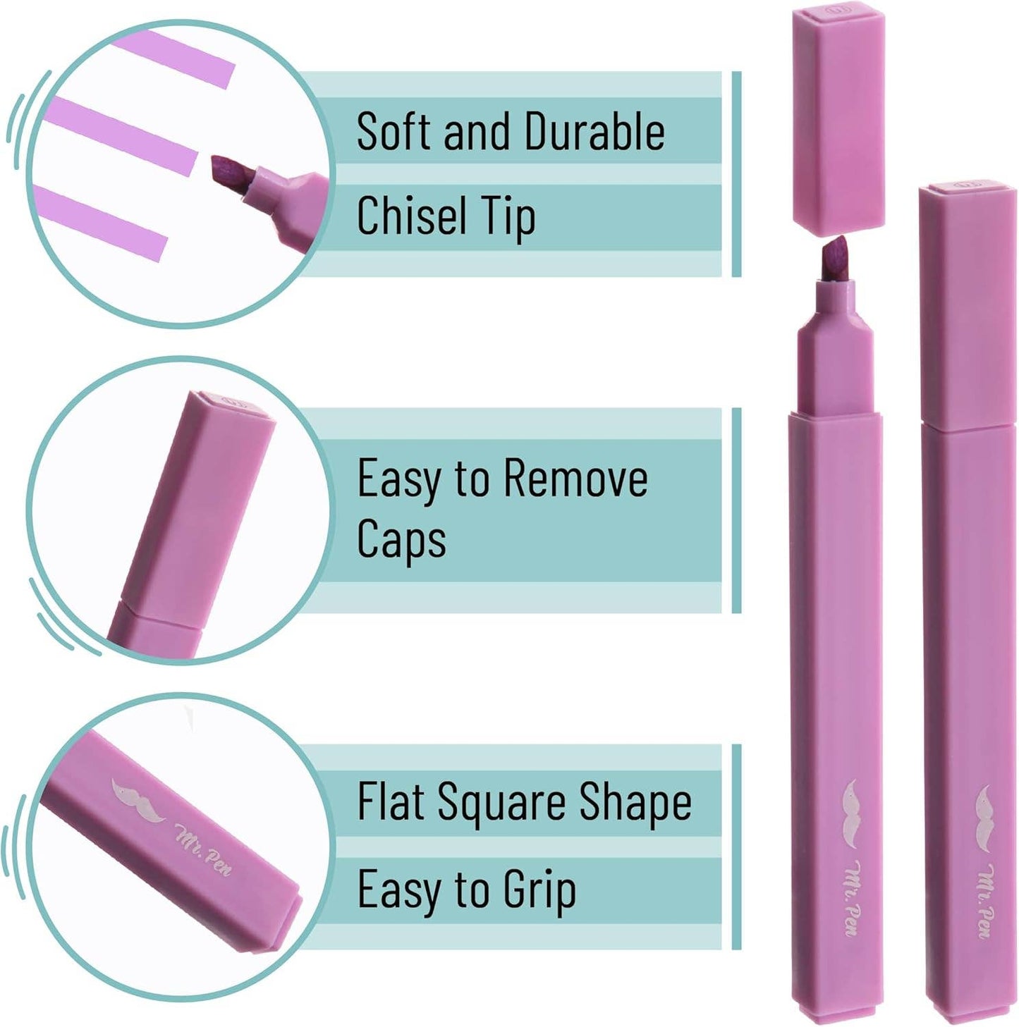 Aesthetic Bible Highlighters 10 Pack Candy Colors