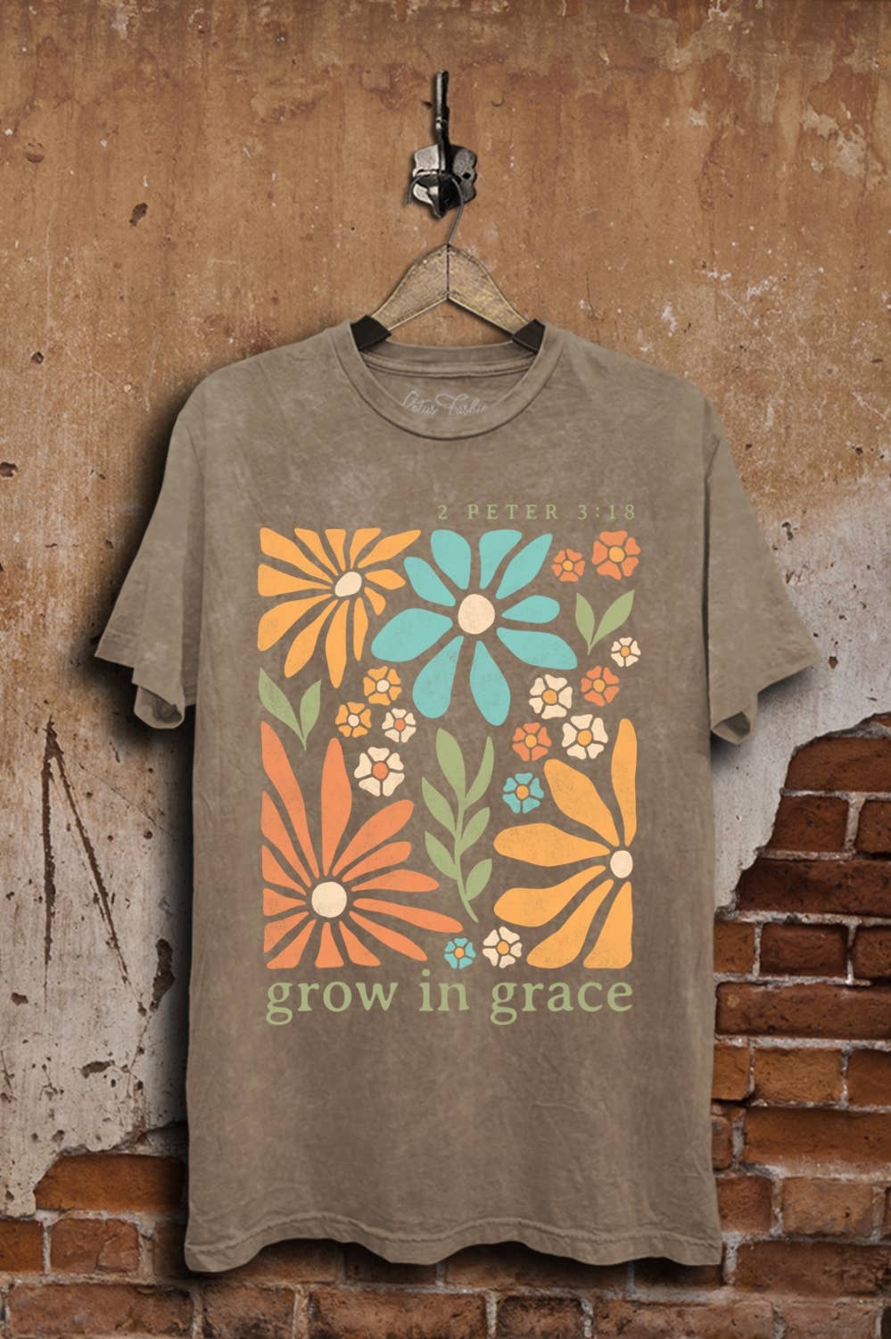 Grow In Grace Graphic Top