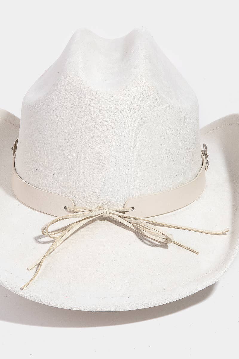 Belt Strap Cowboy Hat: IV