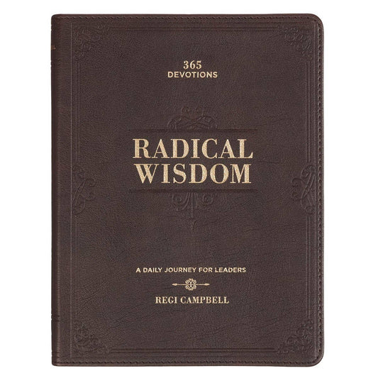 Devotional Radical Wisdom Faux Leather