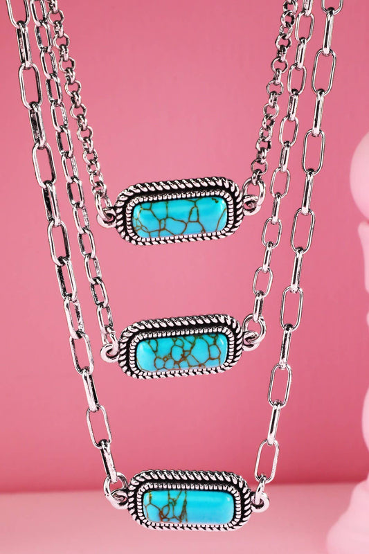 Layered Turquoise Necklace