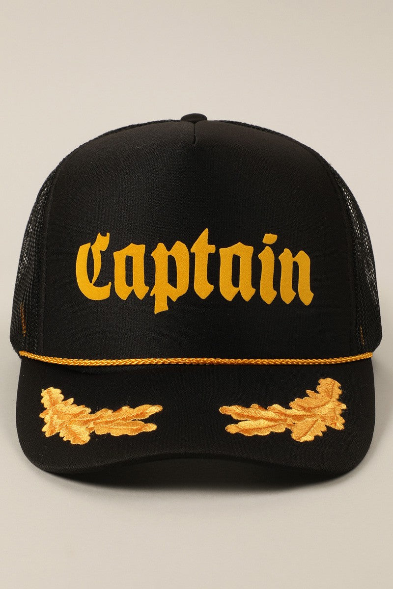 Captain Trucker Hat