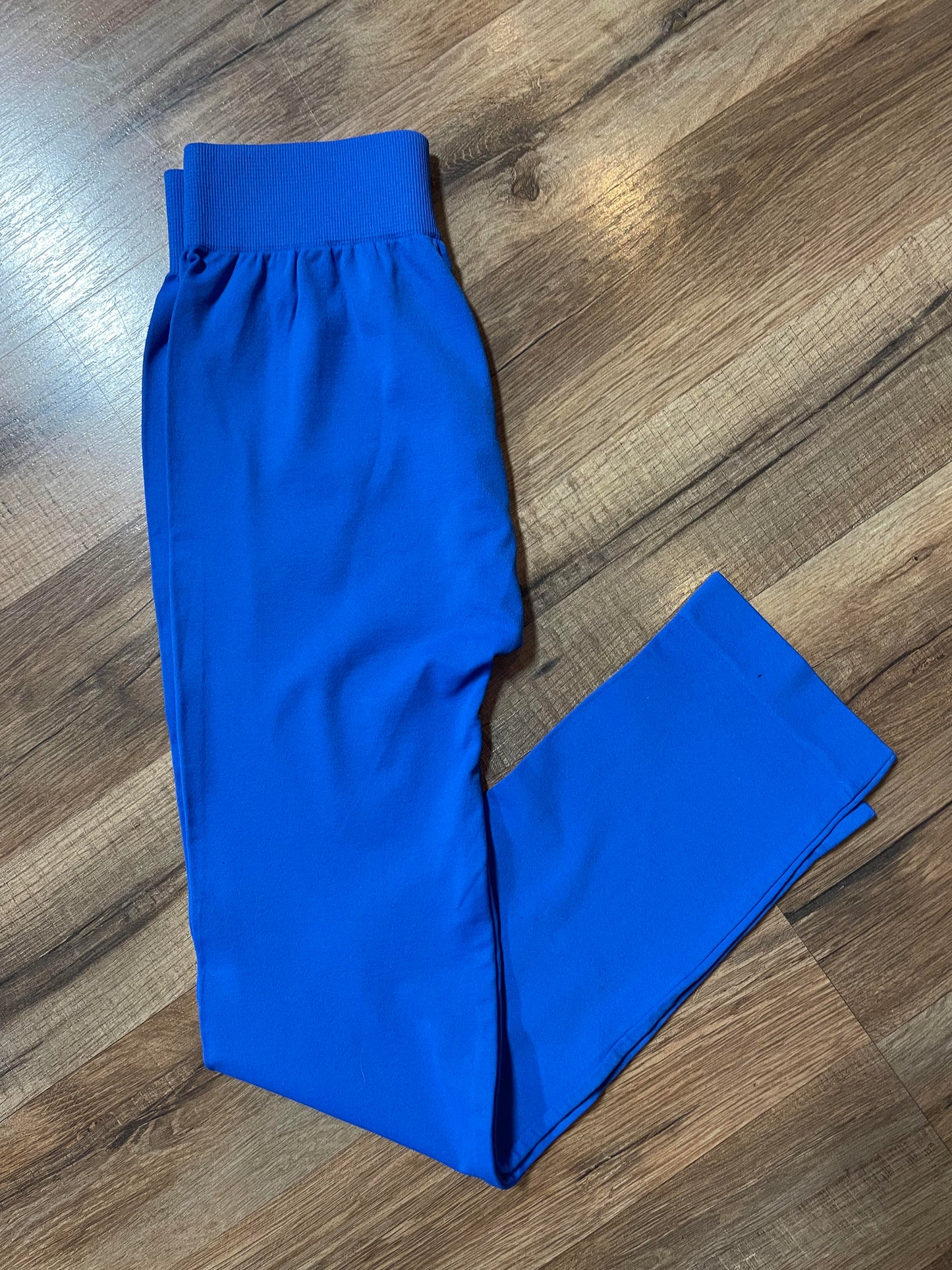 Capri Length Leggings Cobalt Blue