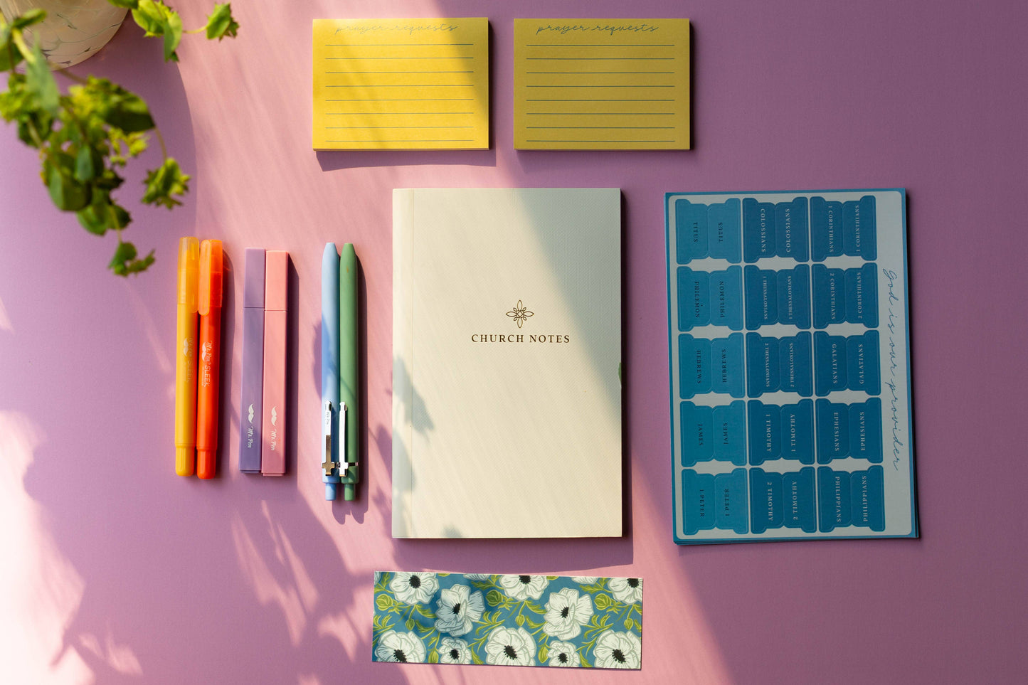 Mini Bible Journaling Kit with Church Notes Journal