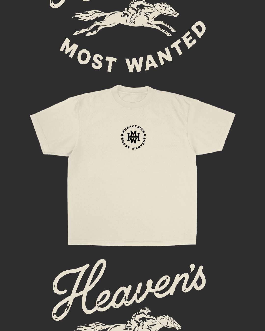 "Heaven's Most Wanted" Tee