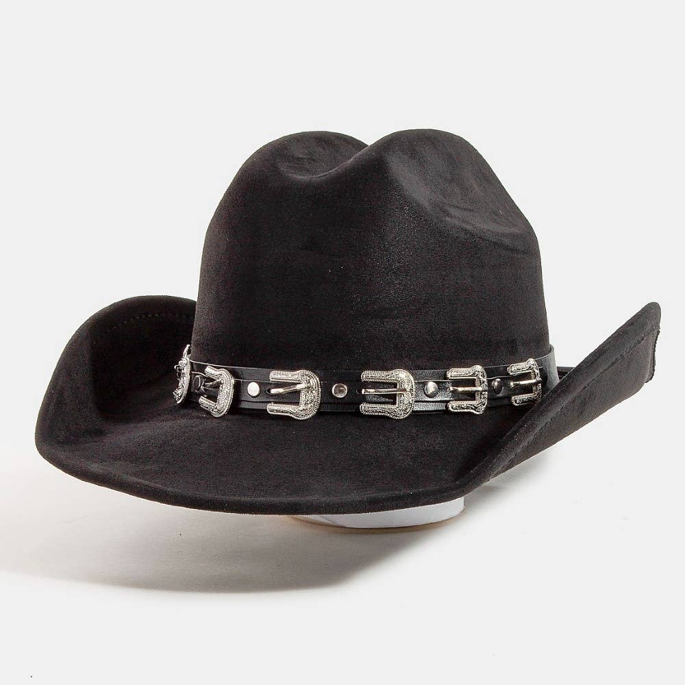 Belt Strap Cowboy Hat: IV