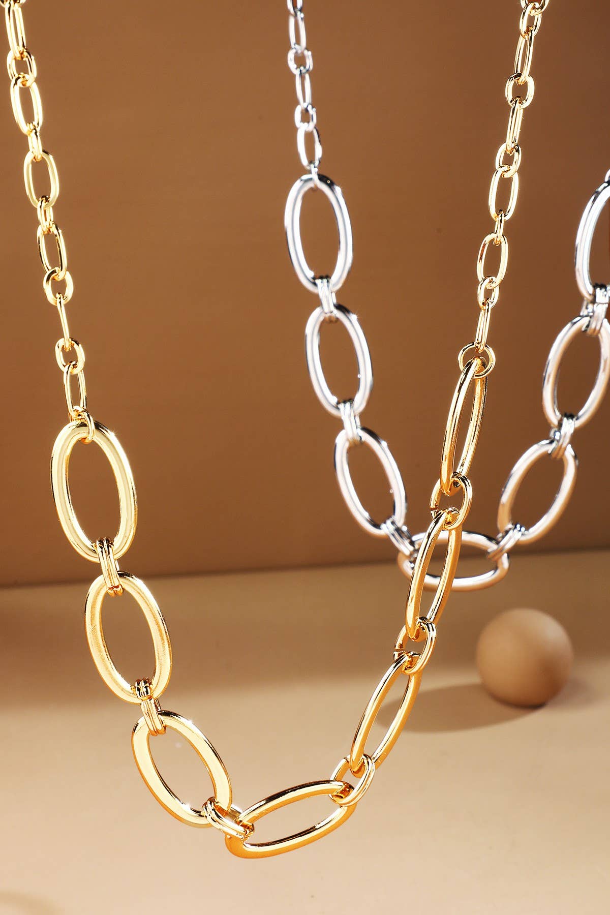 Oval Link Necklace