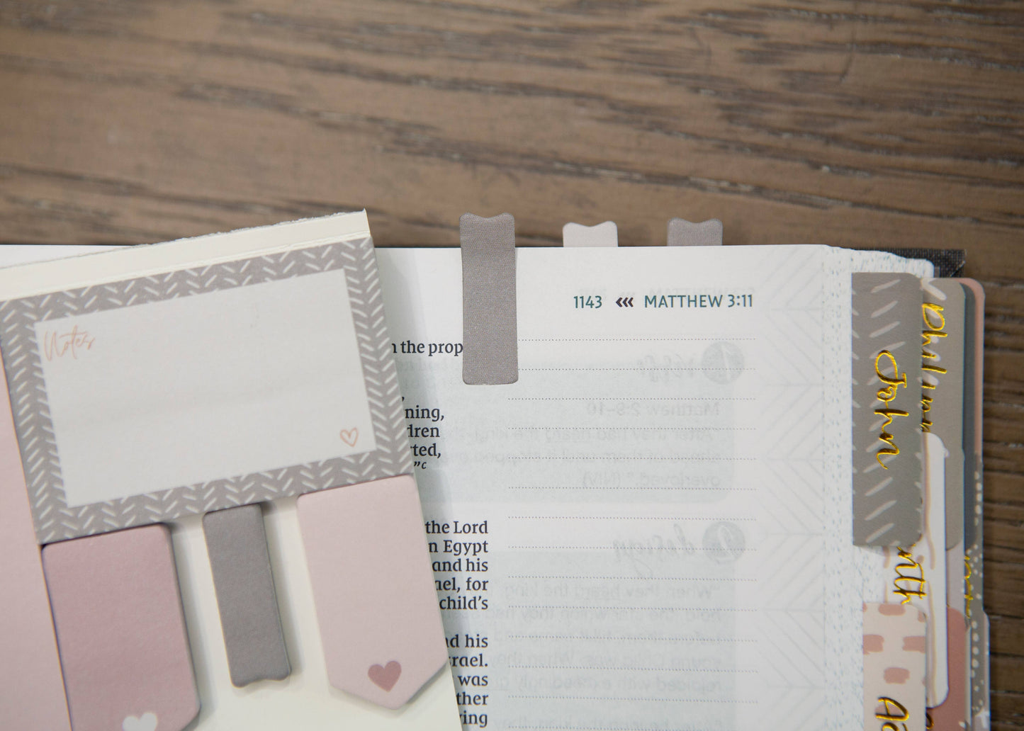 Bible Study Post-It Notes | Selah Bible Study Sticky Note Set