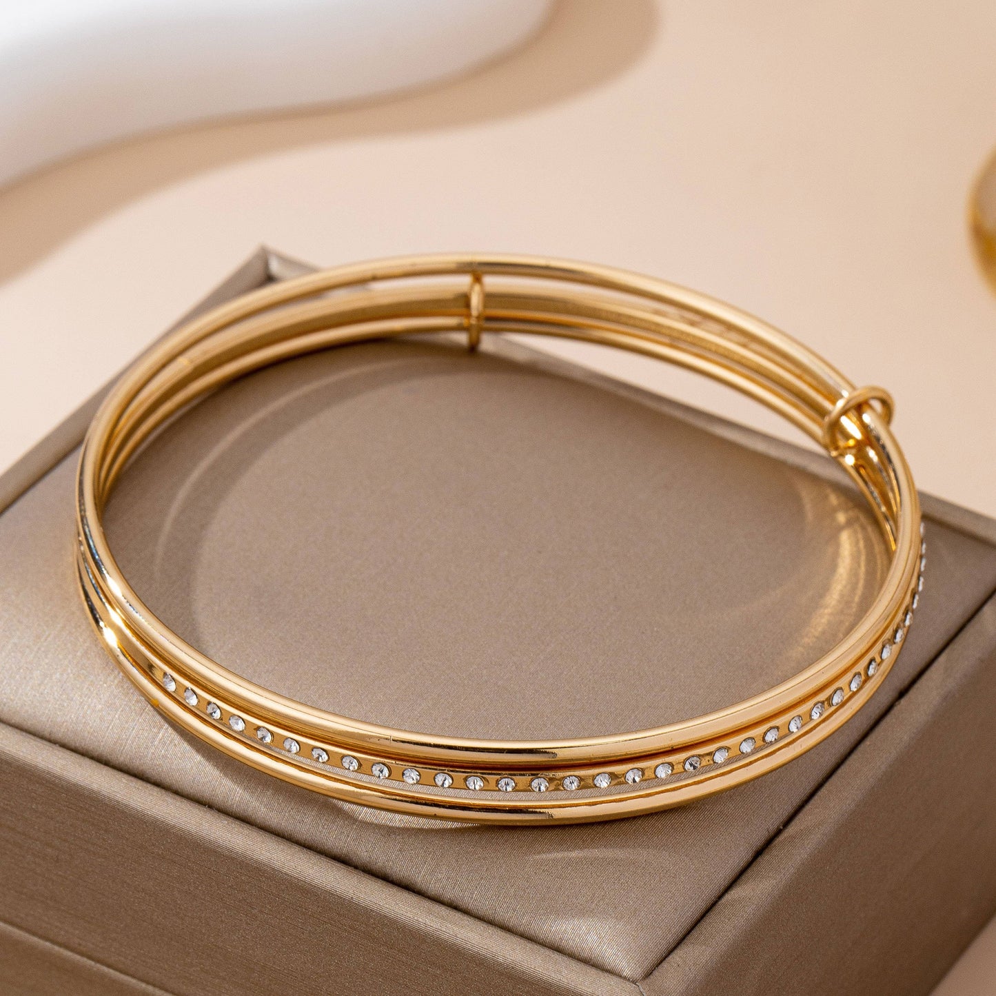 Gold & Silver Bangles Bracelet