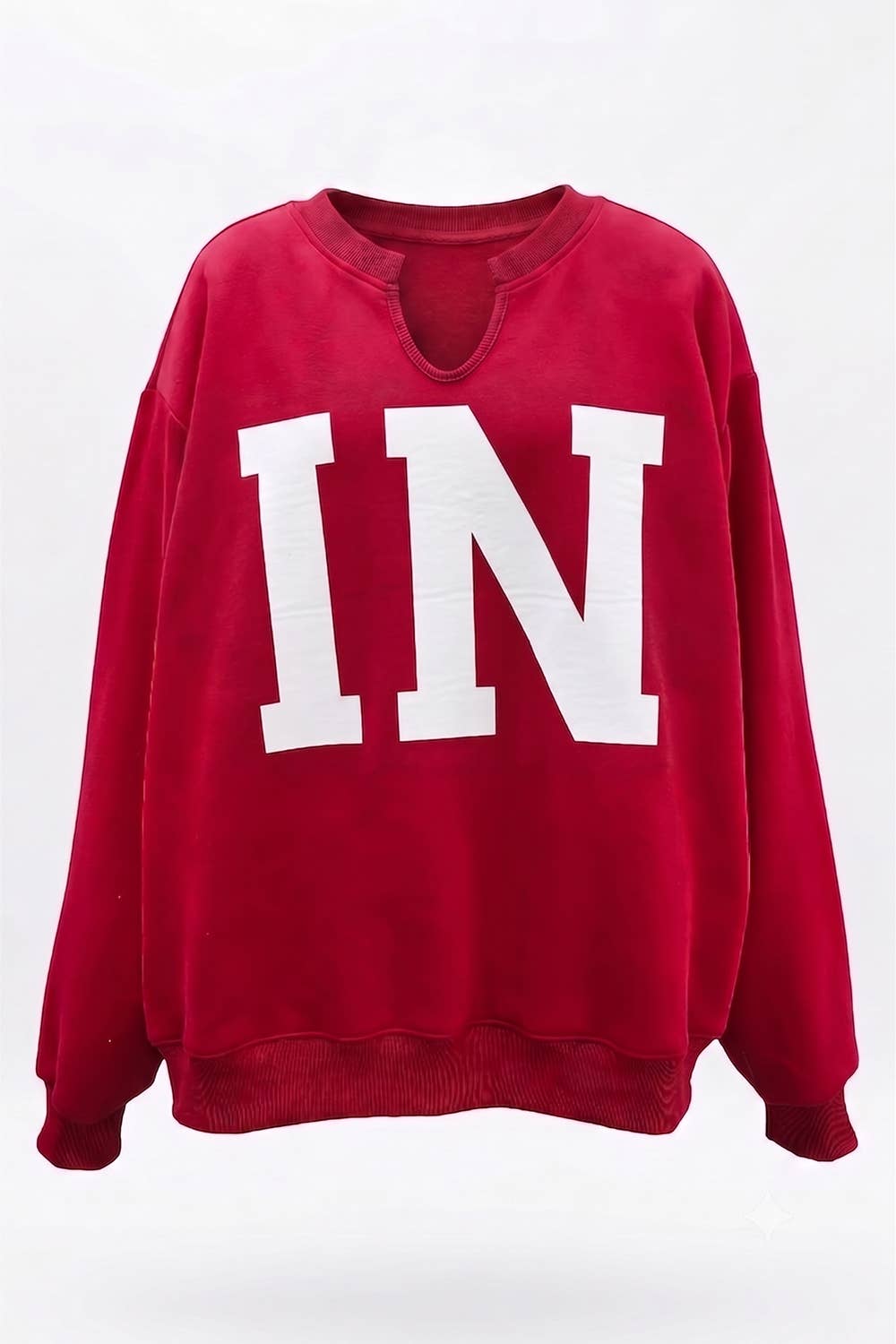 INDIANA/IN Reversible Varsity Sweatshirt