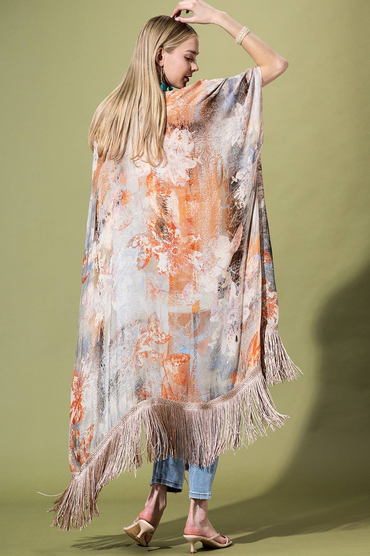 Long Fringe Cardigan