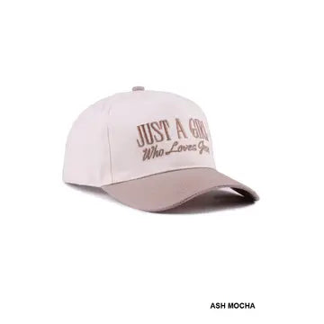 Just A Girl That Loves Jesus-Mocha Cap