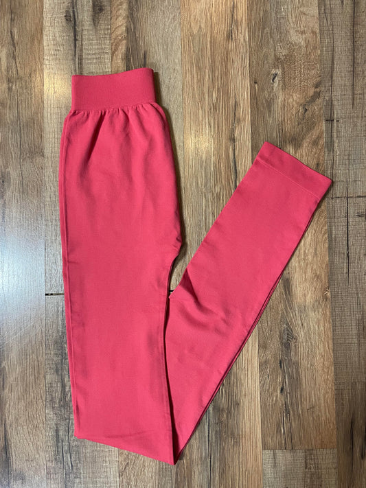 Regular Length Leggings Pink