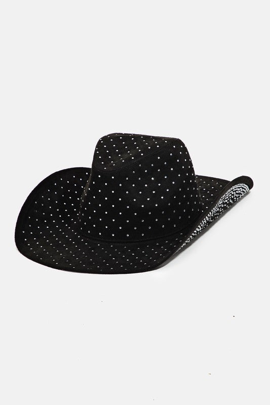 Studded Pattern Cowboy Hat