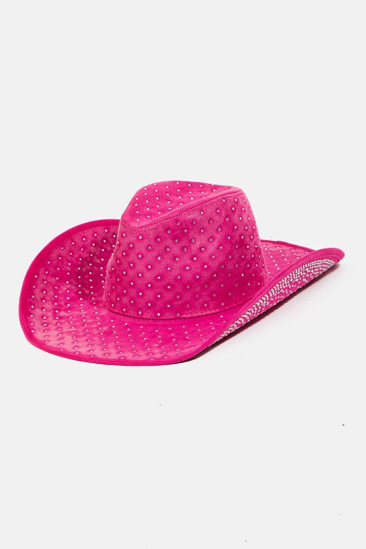 Studded Pattern Cowboy Hat